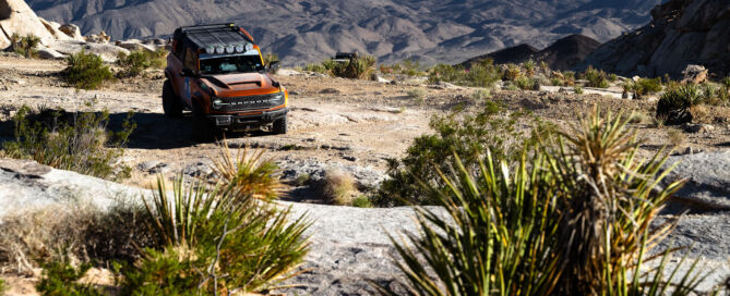 Stanced Bronco Off-Roading