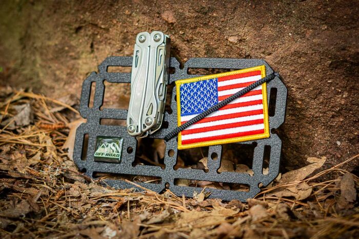 BungeeBoard™ Molle Panel UP-0204 with props