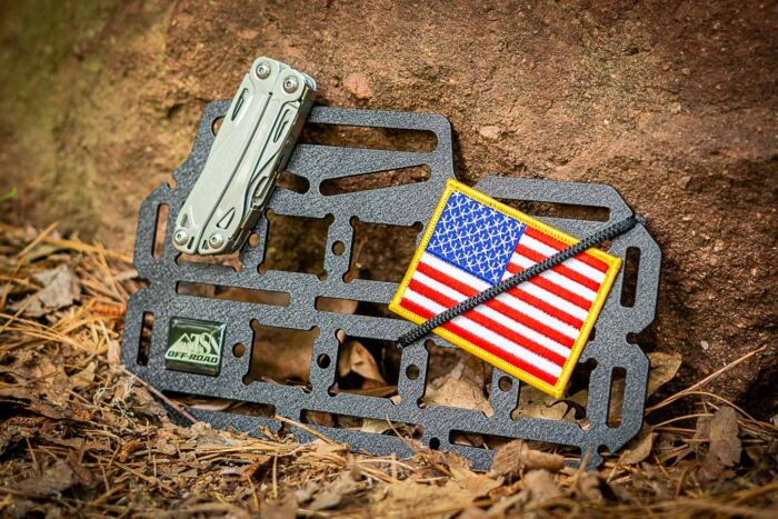 BungeeBoard™ Molle Panel UP-0205-c with props