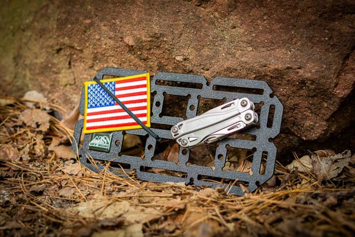 BungeeBoard™ Molle Panel UP-0205 with props