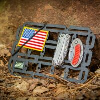BungeeBoard™ Molle Panel UP-0305 with props