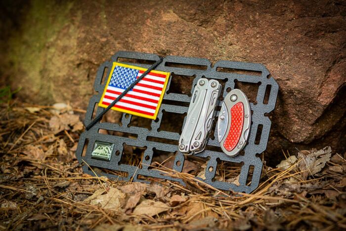 BungeeBoard™ Molle Panel UP-0305 with props