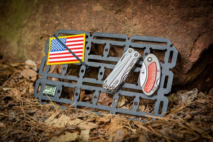 BungeeBoard™ Molle Panel UP-0306 with props