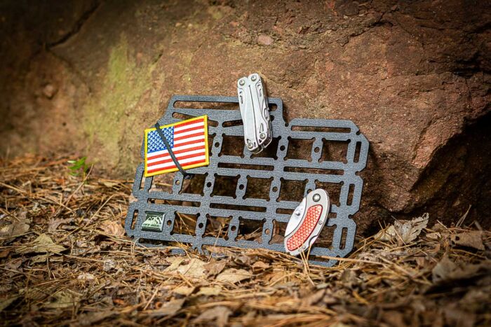 BungeeBoard™ Molle Panel UP-0306-c with props