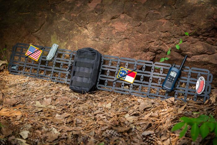 BungeeBoard™ Molle Panel UP-0324 with props