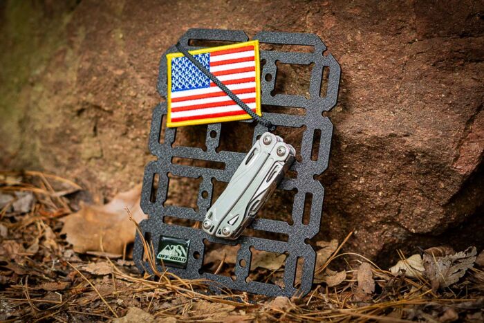 BungeeBoard™ Molle Panel UP-0403 with props