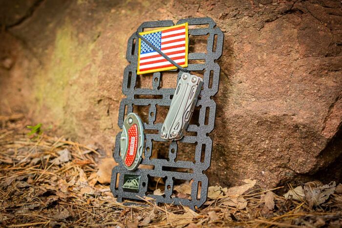 BungeeBoard™ Molle Panel UP-0503 with props