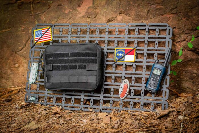 BungeeBoard™ Molle Panel UP-0714 with props
