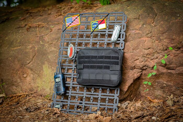 BungeeBoard™ Molle Panel UP-1108 with props